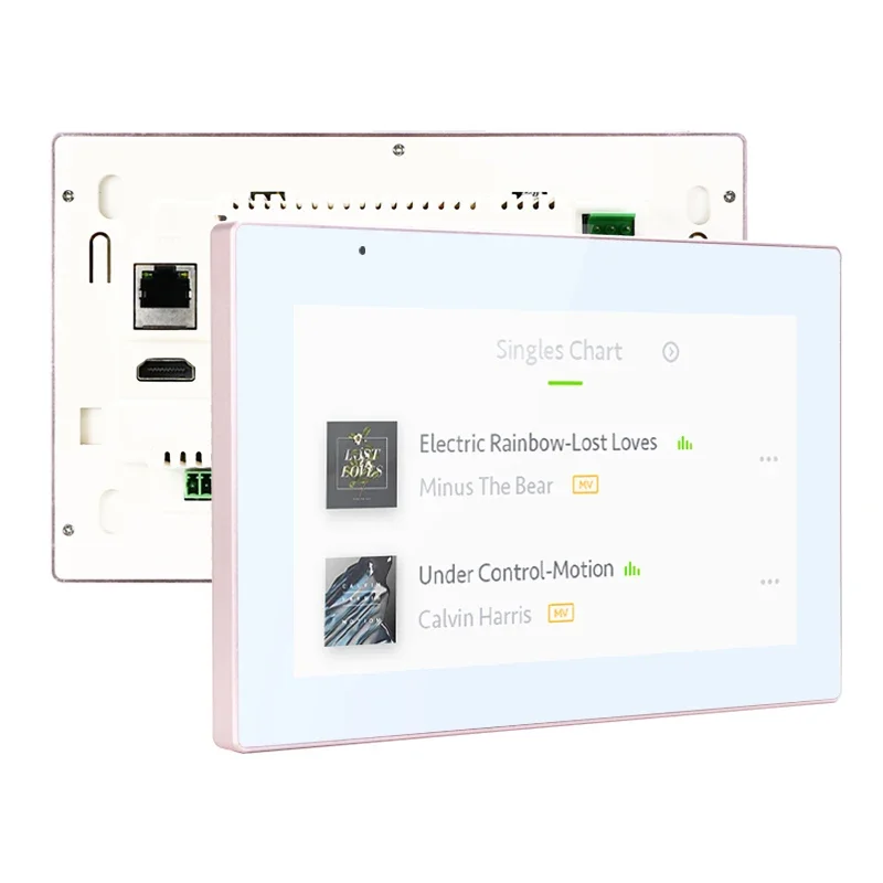 สวิตช์ไฟ WiFi แผงสัมผัส LCD ระบบสมาร์ทโฮมชุดอุปกรณ์เพื่อชีวิตอัตโนมัติ