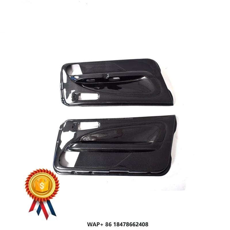 Trade Assurance Carbon Fiber Door Card Panel Fit for 1999-2002 S15 Silvia Door Card Panel Car Interior Trim