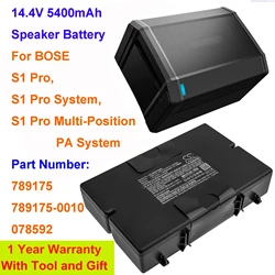 Cameron Sino 14.4V 5400mAh Speaker battery 789175 789175-0010 078592 for BOSE S1 Pro, S1 Pro Multi-Position PA System +TOOL