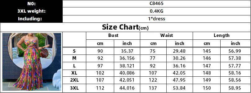 Summer Sexy African Women Sleeveless Printing Polyester Long Dress African Dresses for Women African Clothes Women S-3XL