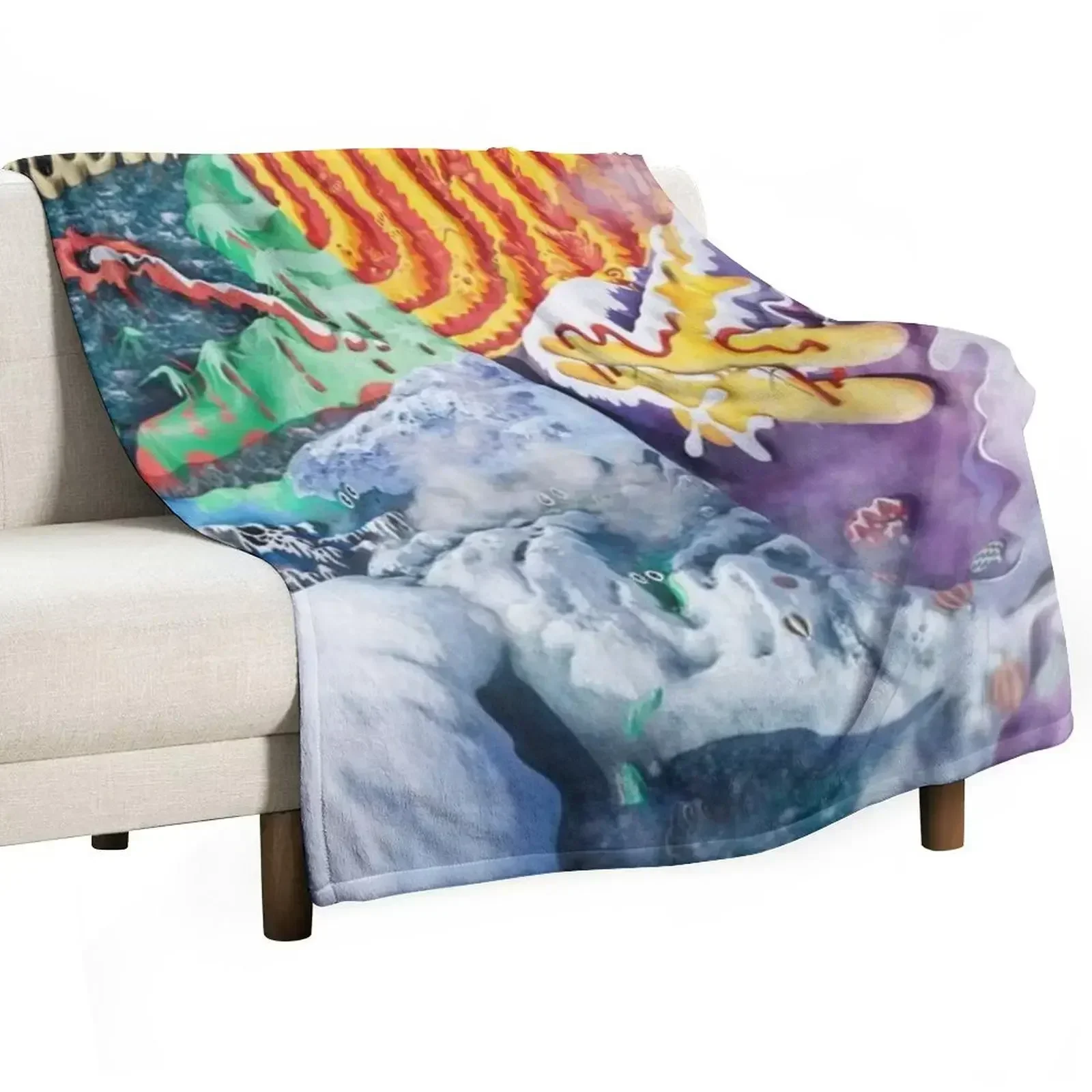 Quarters! - King Gizzard And The Lizard Wizard Throw Blanket halloween for babies cosplay anime Decorative Sofas Blankets