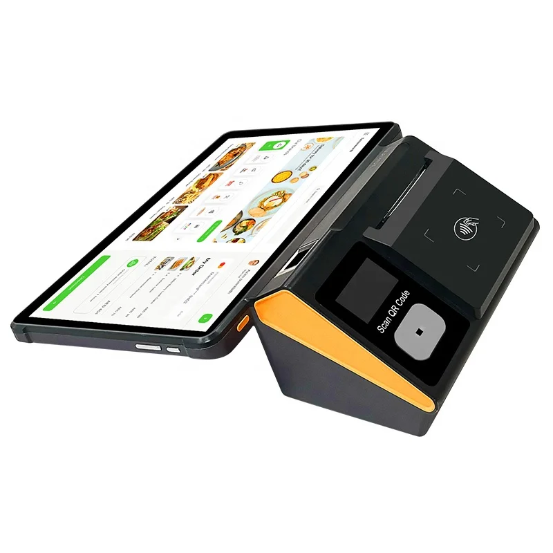 

Noryox NB11R POS 11 Inch 4+64GB Touch Screen Cashier with Printer Pos Retail Android 13.0 Handheld Pos Cash Registers