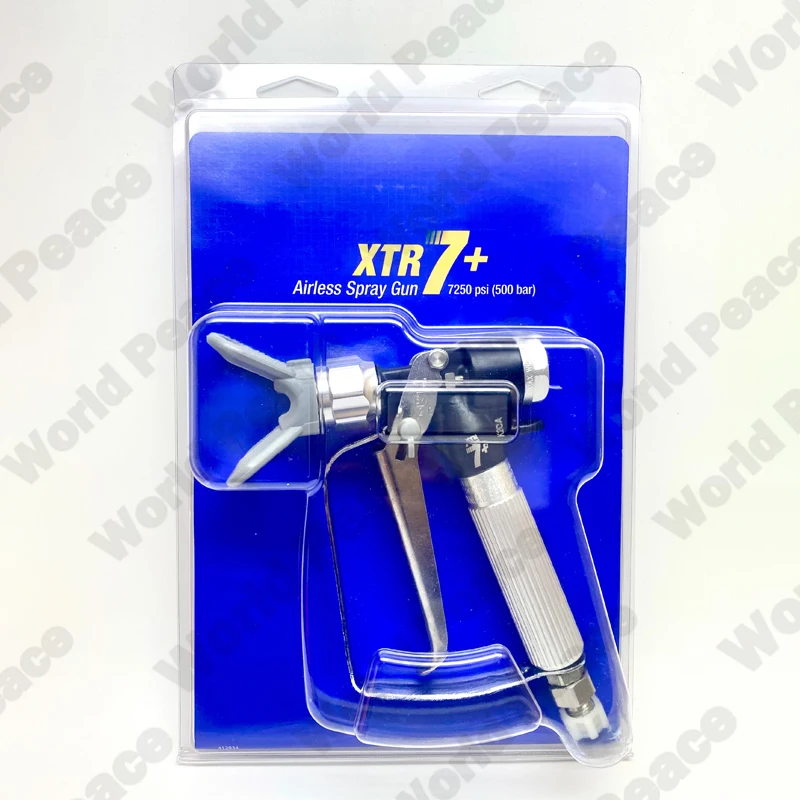 

XTR-7 Airless Spray Gun 7250 psi (500 bar) 4-Finger Trigger Airless Paint Spray Accessories