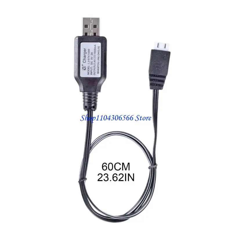 02DD USB Cable Cord with XH-3P Reverse Connector for 2S 7.4V LiPo Battery Remote Control Car Crawler Quadcopter