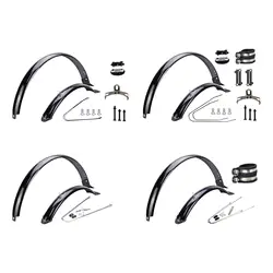 Bike Front Rear Fenders 26 inch Wheel Protector Sturdy Bike Mudguards for Road Bikes Riding Bicycling Accessories Outdoor