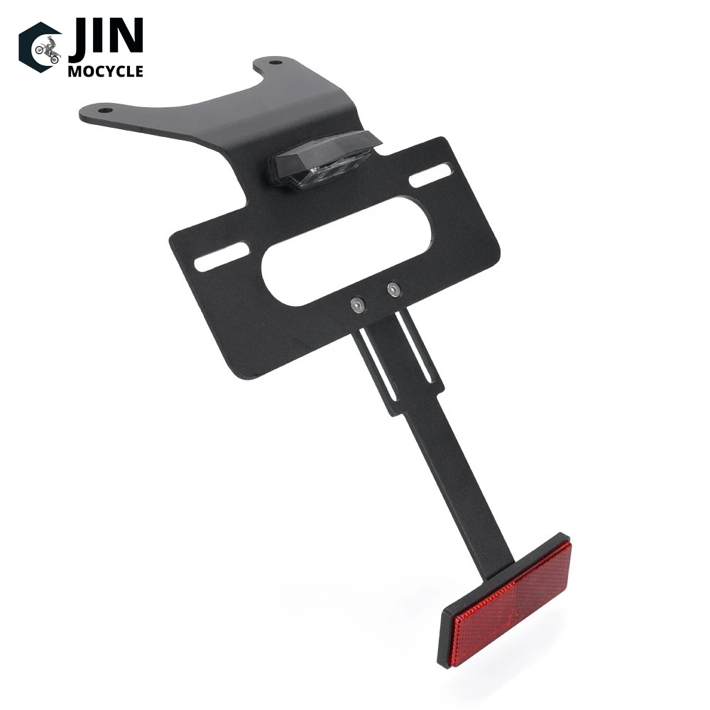 FOR SUZUKI DR650S SE DR 650 S DR 650S DR650SE DR650 SE 1996-2026 Motorcycle Accessories License Plate Bracket Holder With Light