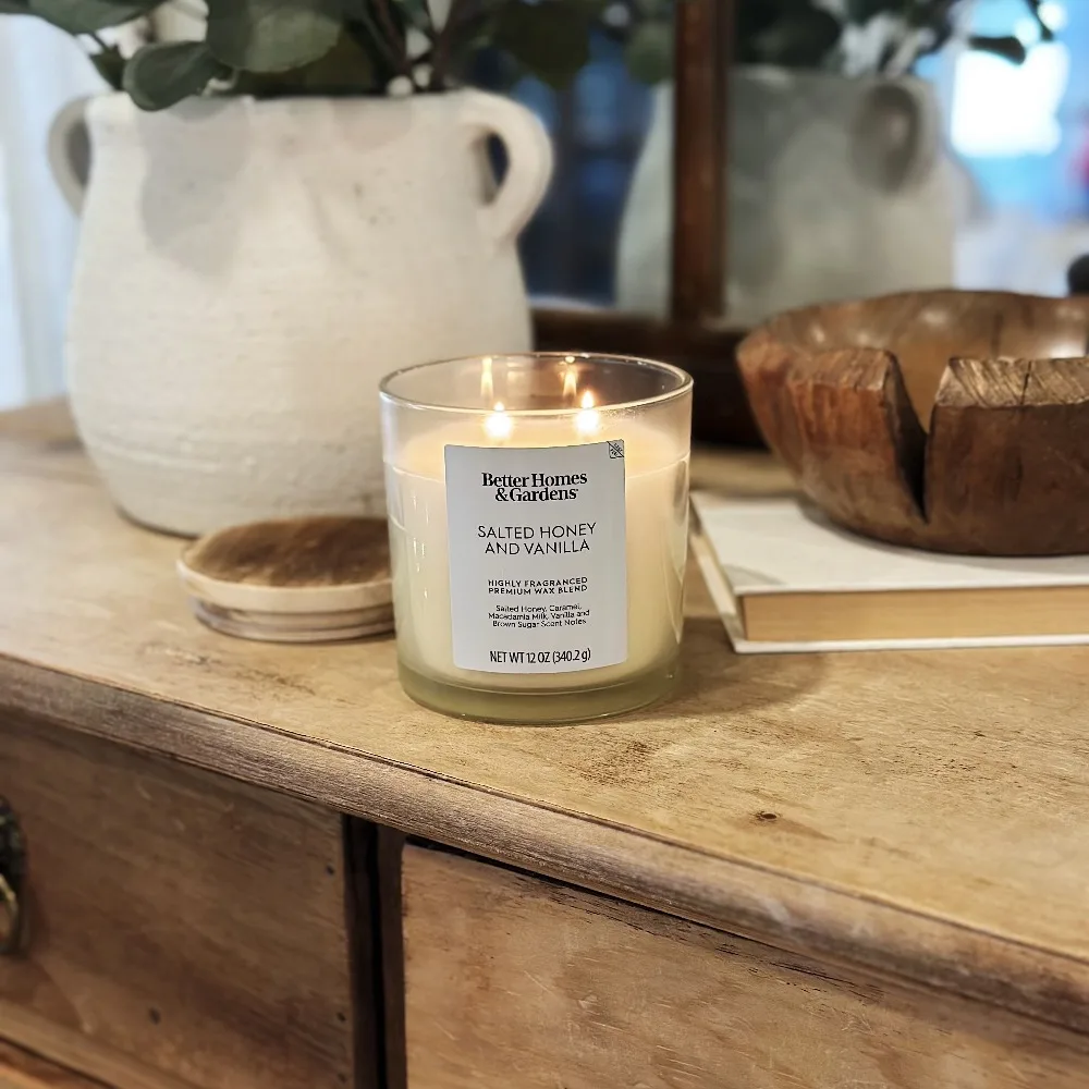Świeca w słoiku ombre z zapach – Home Fragrance Vanilla Scented Candle recenzja i cena