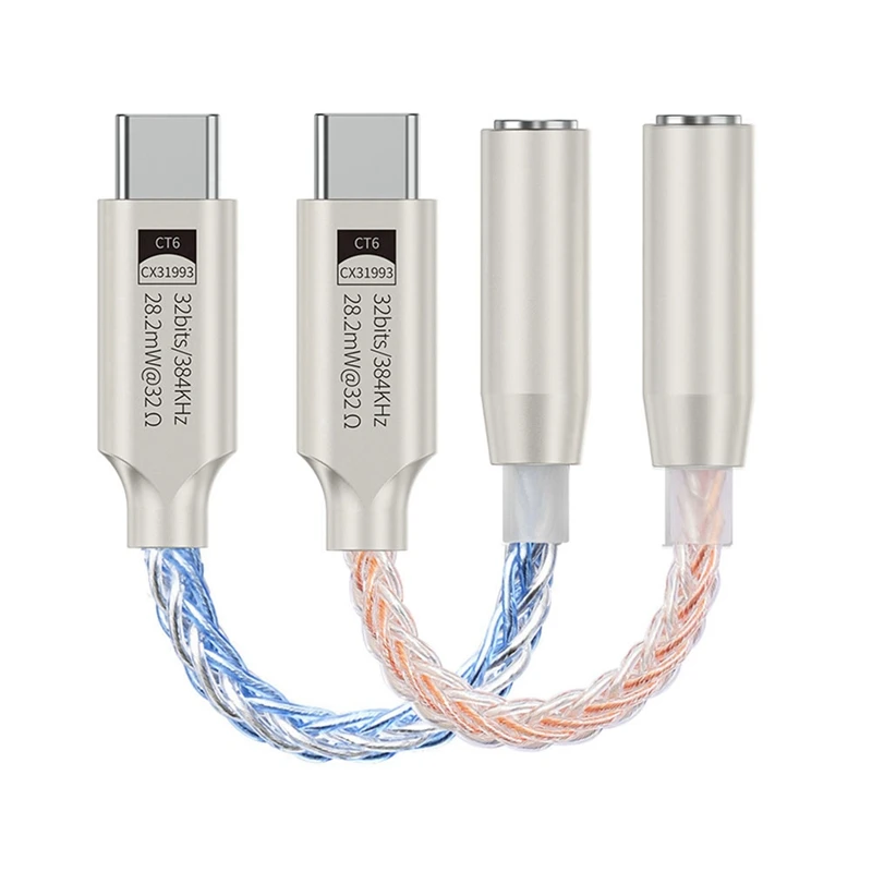 

ELECT-32Bit 384 кГц Hi-Fi USB Type C к 3,5 мм аудиоадаптер Hi-Res ЦАП цифровой аудиодекодер разъем для наушников AUX конвертер