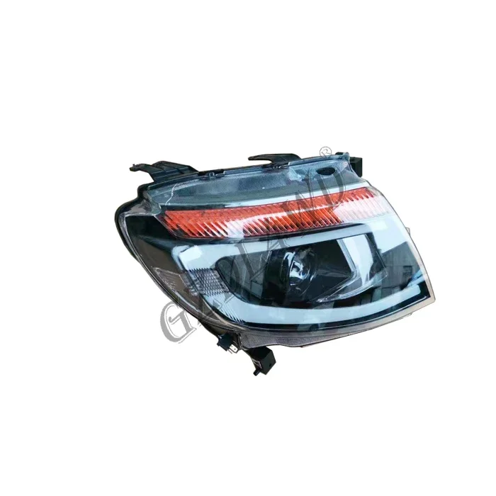 GZDL4WD 4x4 Off-Road Car Exterior Parts Front Head Light for Ranger T6 2012-2014  Pickup Truck Led S Car Head Light Accessories