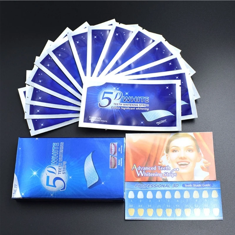 

Y1UF Teeth Whitening Strips Non-Slip Dental Cleaning Tool Professional Effect Whitening Strips Mint Flavor