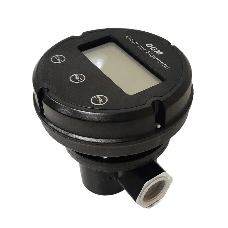 1inch 1.5inch 2inch High Accuracy Electric Digital Oval Gear OGM Oil Gasoline Diesel Counter Fuel Flow Meter