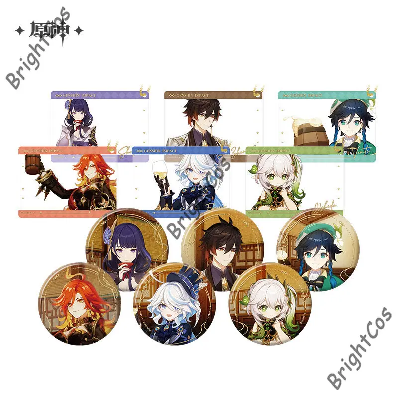 

[Official Merch] Pre-sale Genshin Impact The Long Way Home Badge & Photo Card Charm Ship in 2026.04 Please Extend Time Pre-order