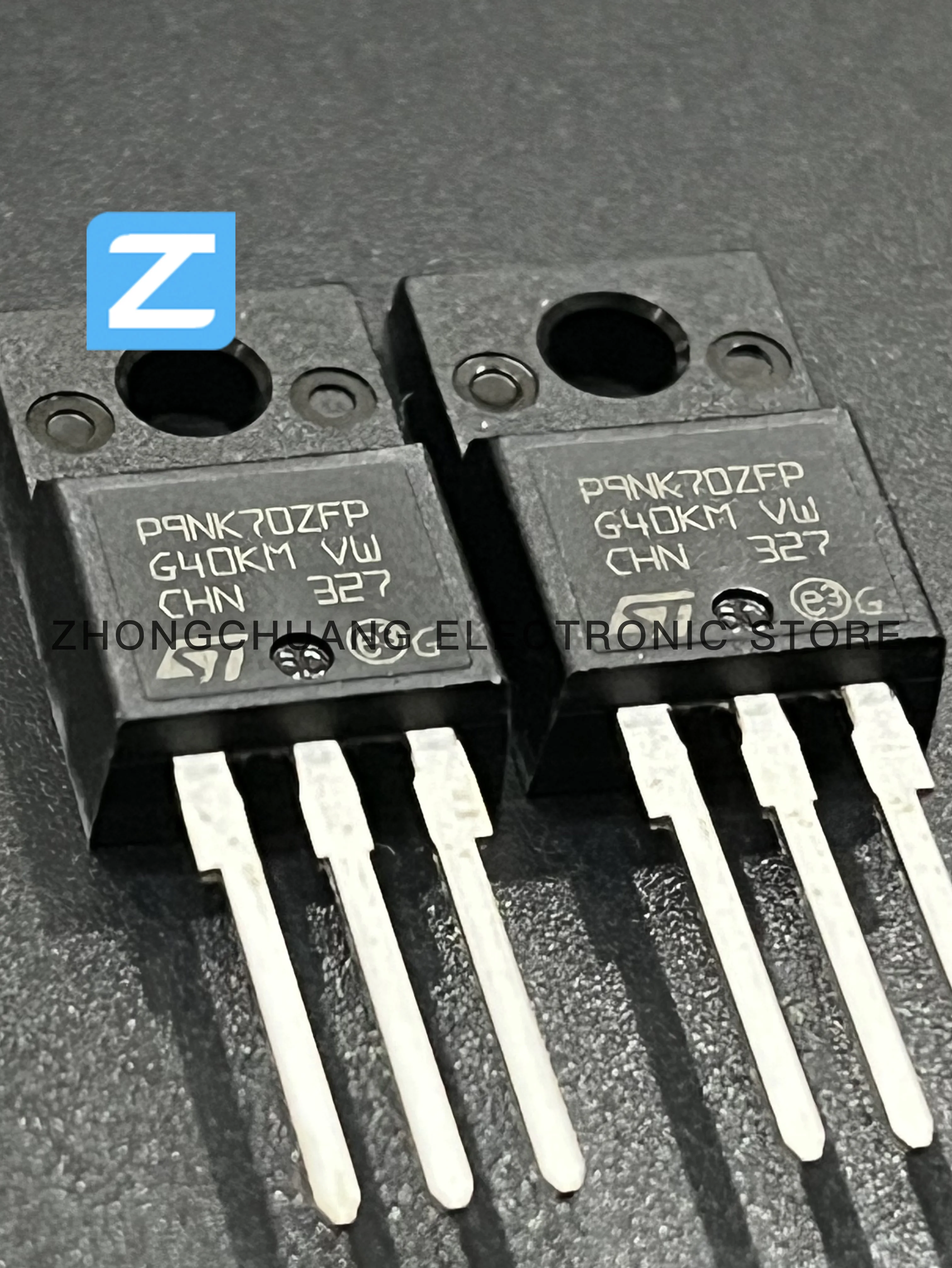 1-10PCS STP9NK70ZFP P9NK70ZFP 700V 7.5A STP9NK60ZFP P9NK60ZFP 600V 7A STP9NK50ZFP P9NK50ZFP 500V 7.2A TO-220F new original