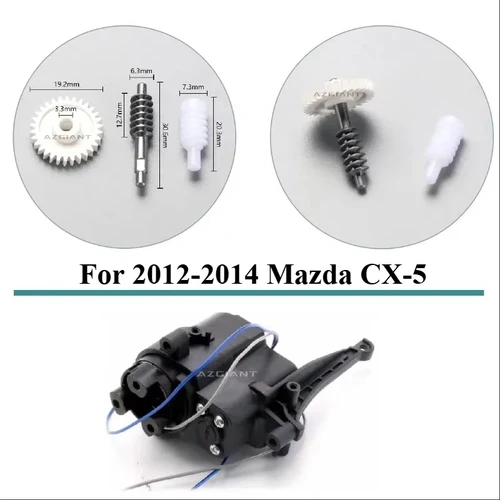 Imagen 1 del producto Para Mazda CX5 espejos retrovisores plegable actuador engranaje potencia Universal espejo lateral del coche izquierda derecha conducción lado del pasajero 2012 2013 2014