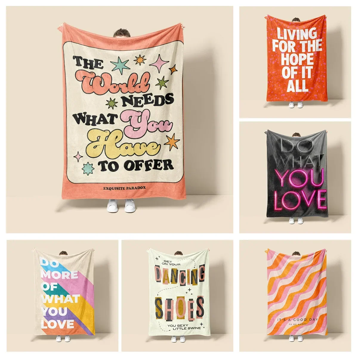 

Плед в стиле Моранди с абстрактным ботаническим узором, скандинавский минималистичный плед для дивана, дома, кафе, универсальный дизайн с граффити