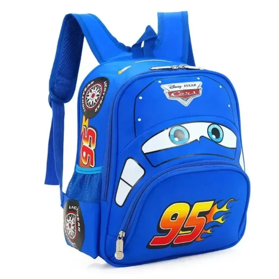 Mochila leve infantil, mochila escolar, viagem diária, conveniência, padrão de carro, jardim de infância, bolsa fofa, nova grande capacidade