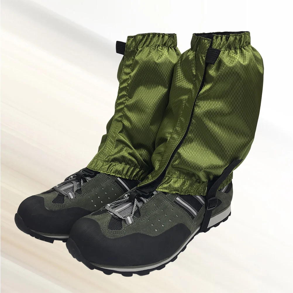 Leg Gaiter Waterproof Snow Boots for Outdoor Hiking Gaiters Women Black Women's