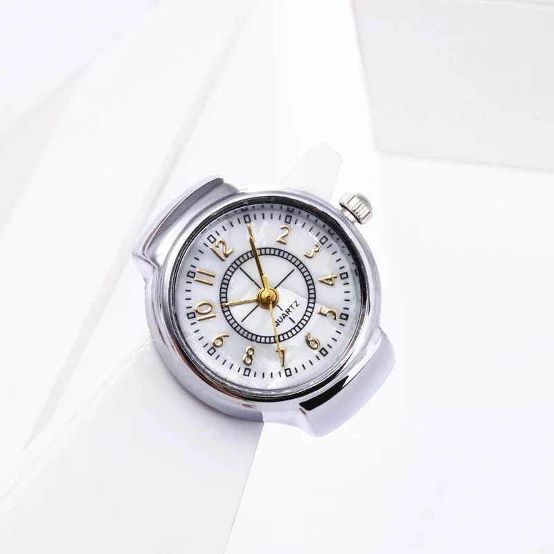 Couples Vintage Punk Quartz Watch Ring