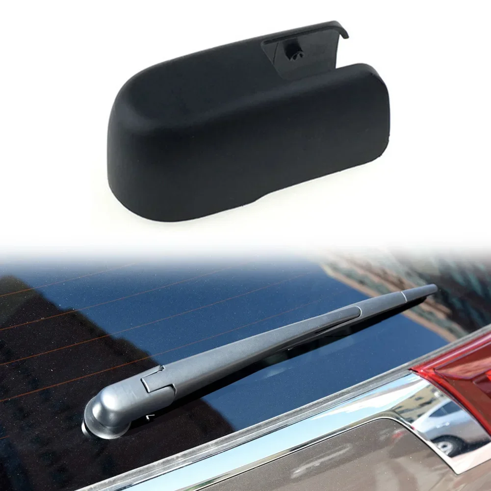 Cover Cap Wiper Nut Cover ABS Rear Replacing 1 Pc 8253A133 Black Easy Installation Office Outdoor High-Quality