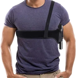 Funda de pistola oculta de hombro ajustable con extracción rápida