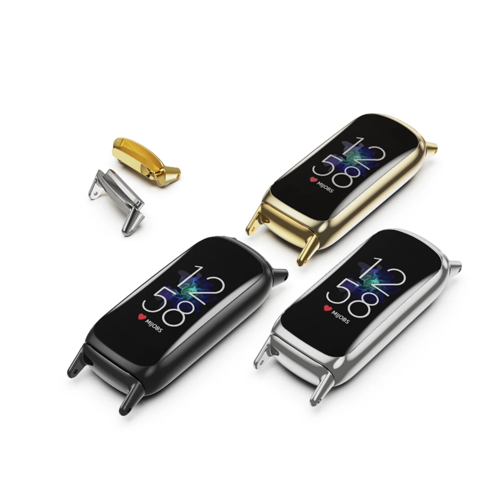 สำหรับ Fitbit Luxe สมาร์ทนาฬิกาสแตนเลสสตีลสร้อยข้อมือสายคล้องอุปกรณ์เสริมสำหรับ Fit Bit Luxe สายรัดข้อมือ Correa