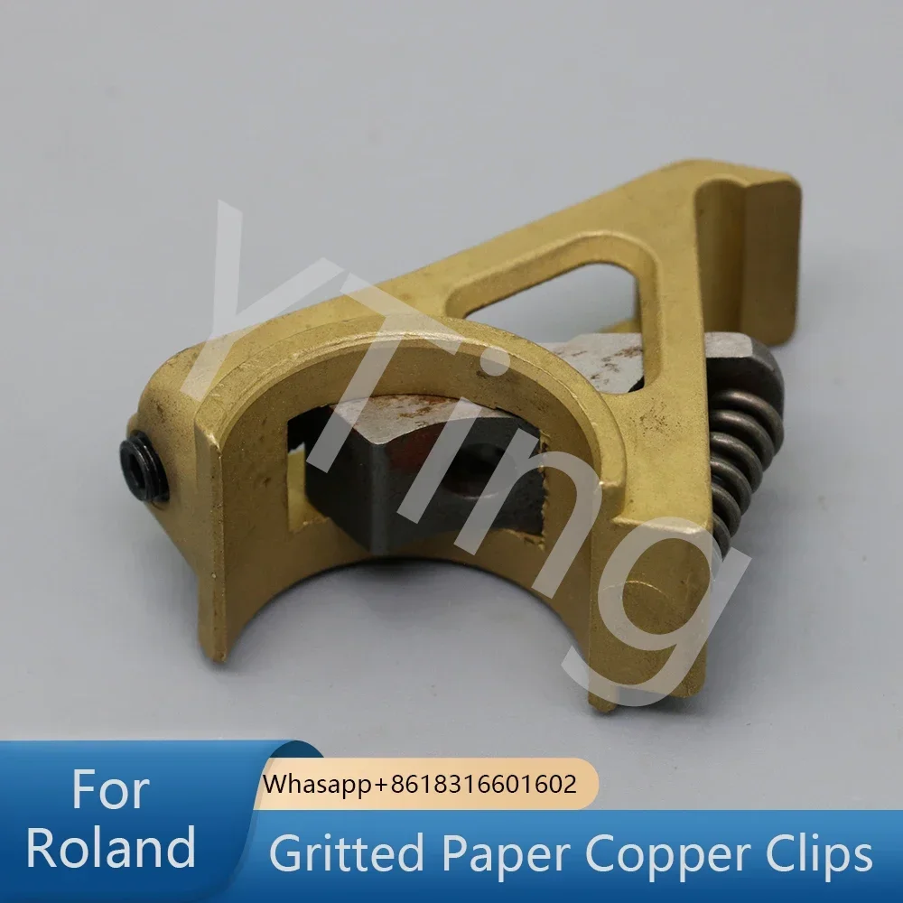 Gripper Copper Clip (5Pcs) 61x30mm, Man Roland 300 500 Offset Press Spare Part