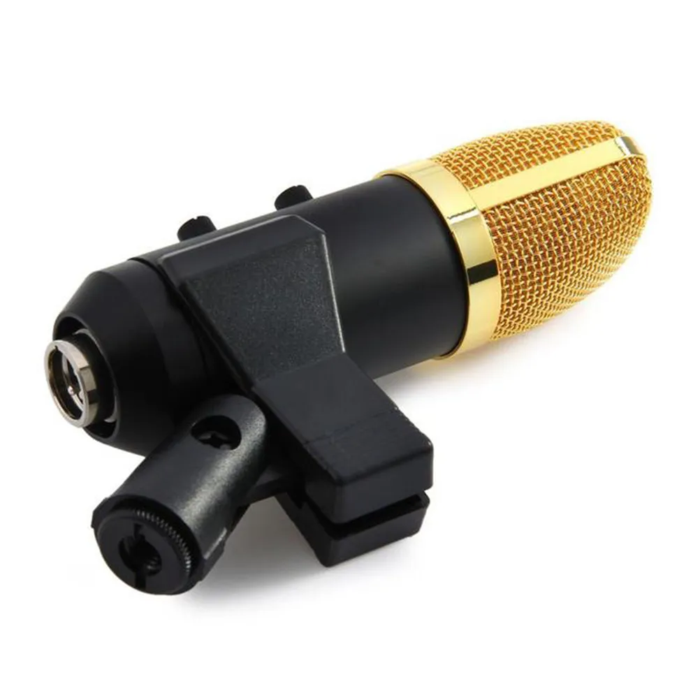 F100tl USB Condenser Microphone Recording Echo Reverb Ktv Home Use Mini Mic Portable Live Streaming