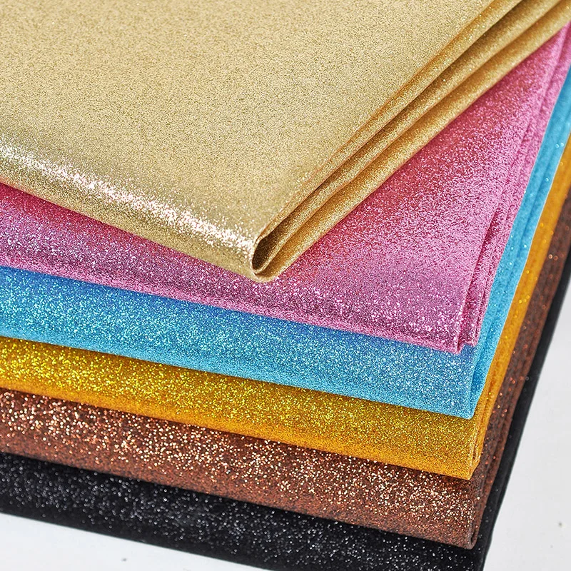 135X50CM glitter fabric bright powder artificial leather carpet stage background wallpaper Christmas decoration