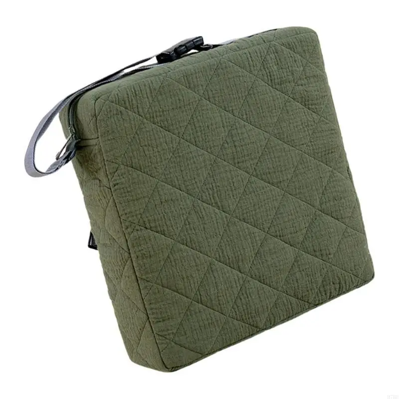 97BE – coussin rehausseur pour Table à manger, épaisseur 8cm, boucles fixation sécurisées, sangle attachée, coussin