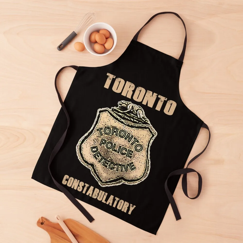 

THE Toronto Constabulary Police Badge , Canadian Mysteries Inspired . Apron