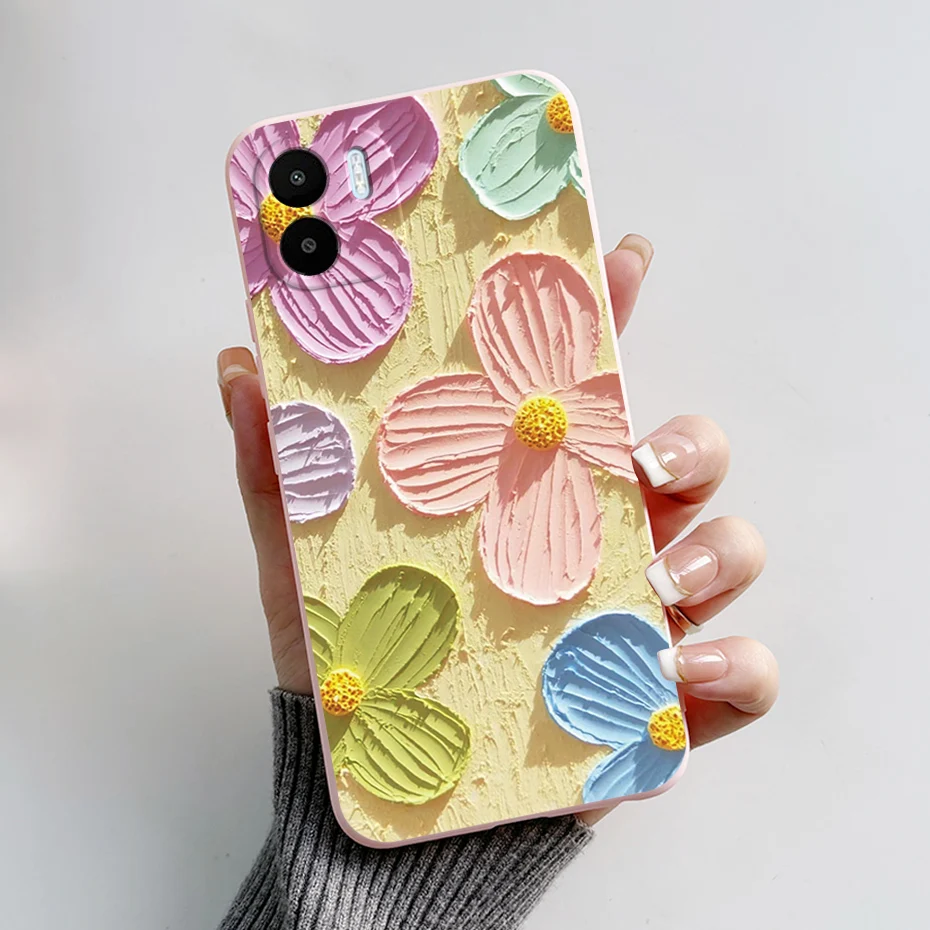 For Xiaomi Redmi A2 Case Redmi A1 Cover Cute Cartoon Frog Bumper Slim Soft TPU Phone Case For Xiami Redmi A1 RedmiA2 A 2 Fundas