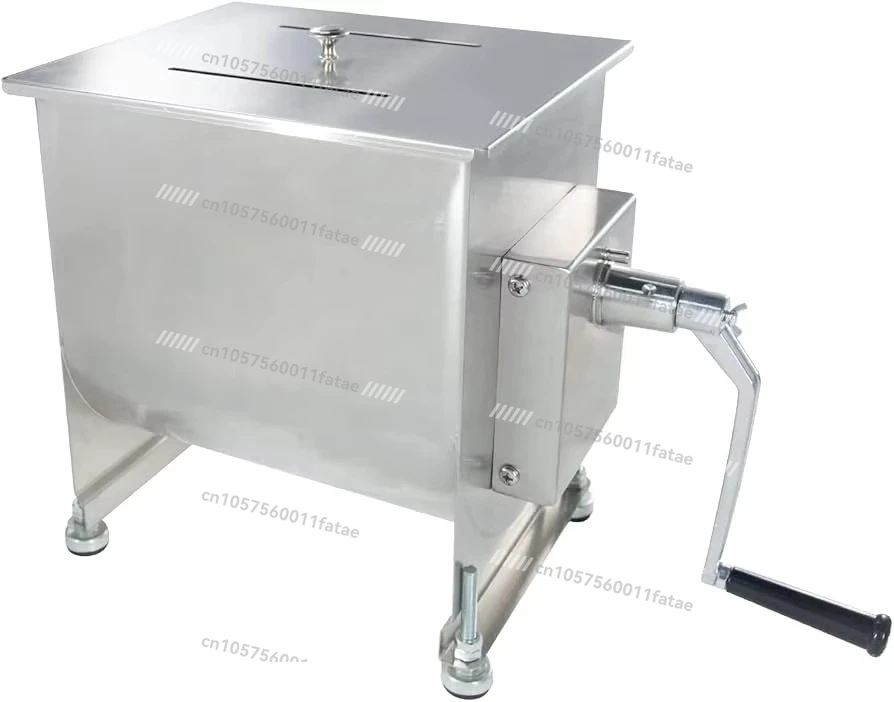 

Electric Manual Meat Mixer with Stainless Steel Cover Tilt Tank Motor for Bakery Restaurant Flour Mill
