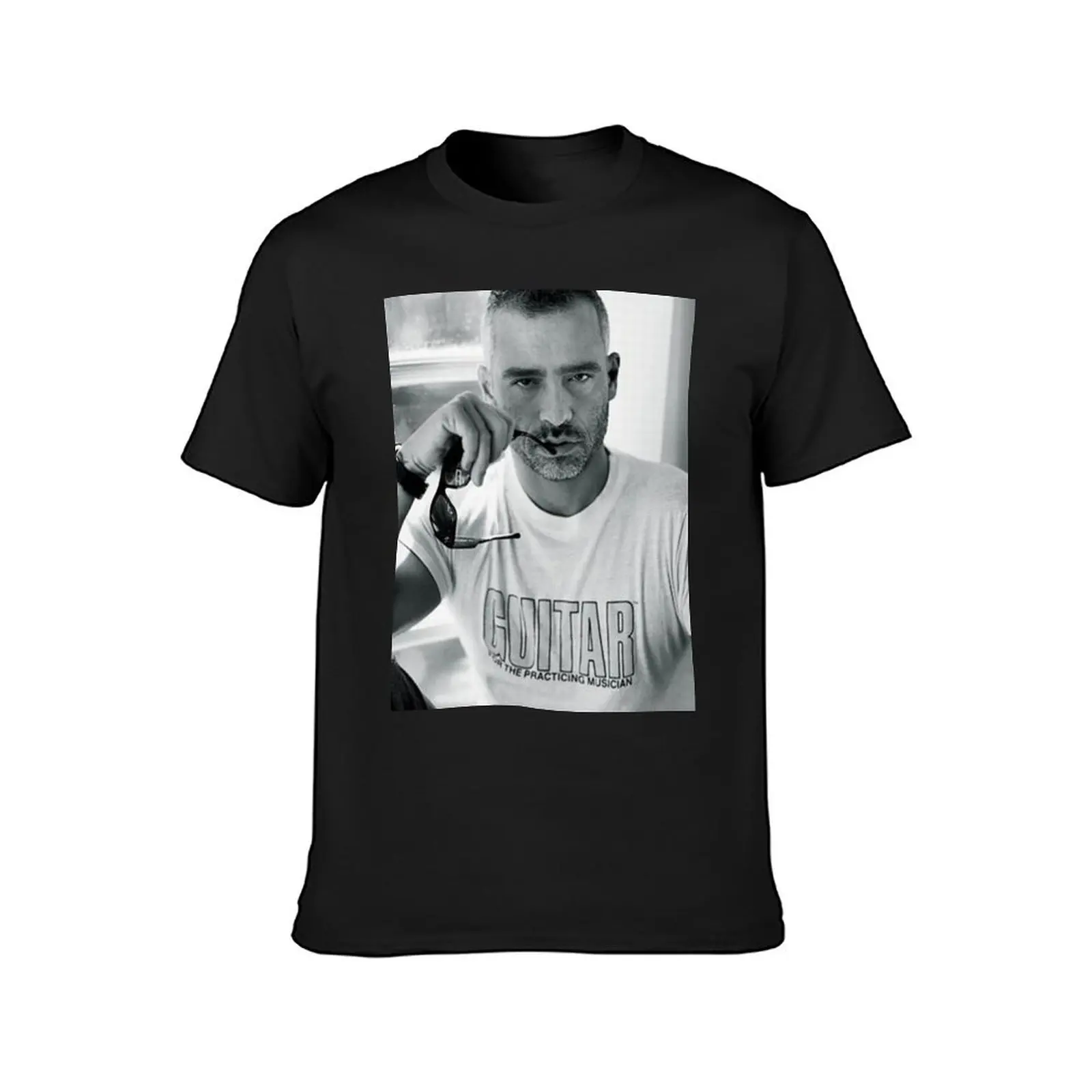 Eros Ramazzotti - Poster T-Shirt korean fashion quick-drying kawaii clothes graphics mens graphic t-shirts big and tall