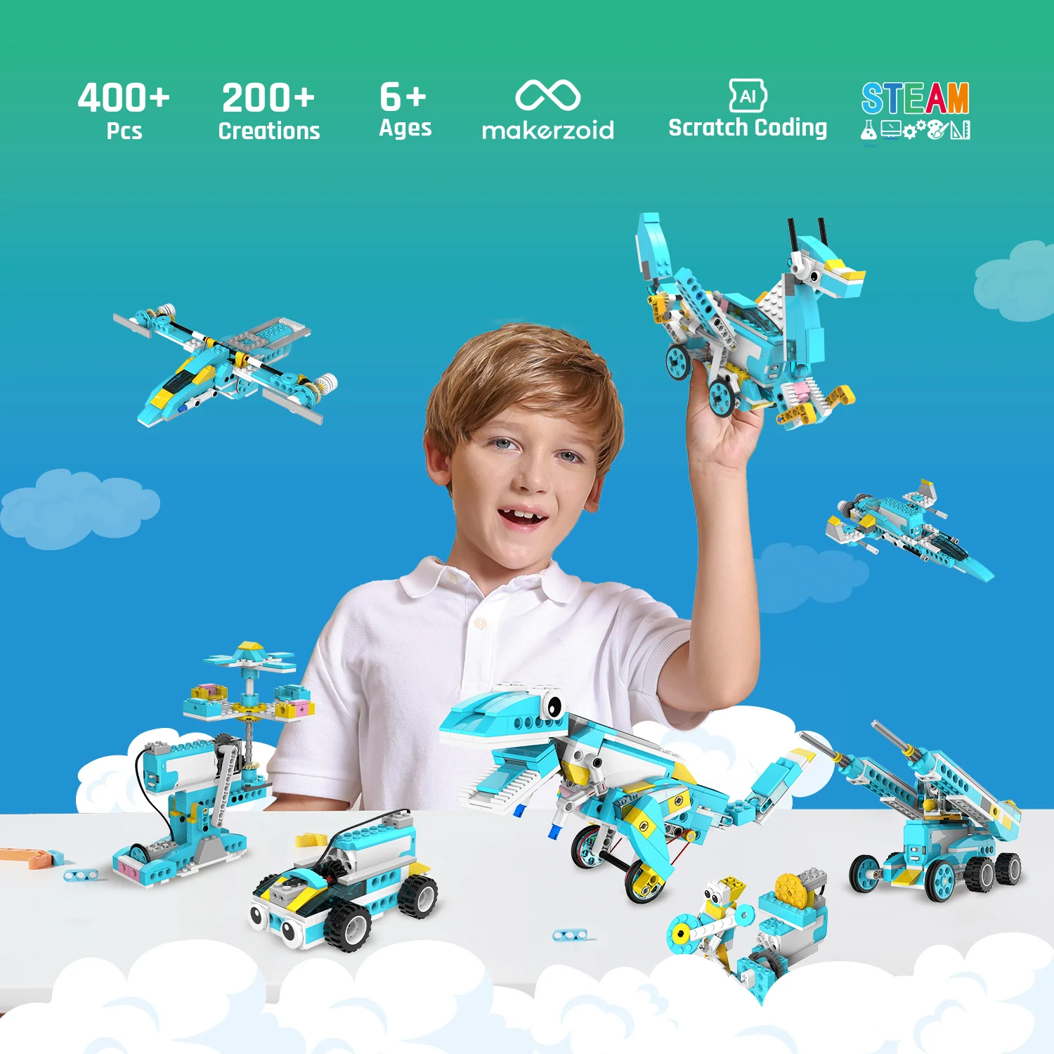 Kit Educativo STEM 200 en 1 pa - Kids Education Program reseña y precio