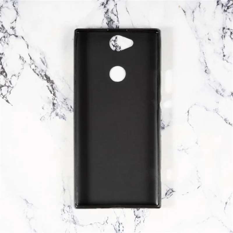 For Sony Xperia XA2 Plus Case Soft Ultra Thin Silicone Black TPU Case Cover FFor Sony Xperia XA2 Plus Silicone Phone Cover Funda