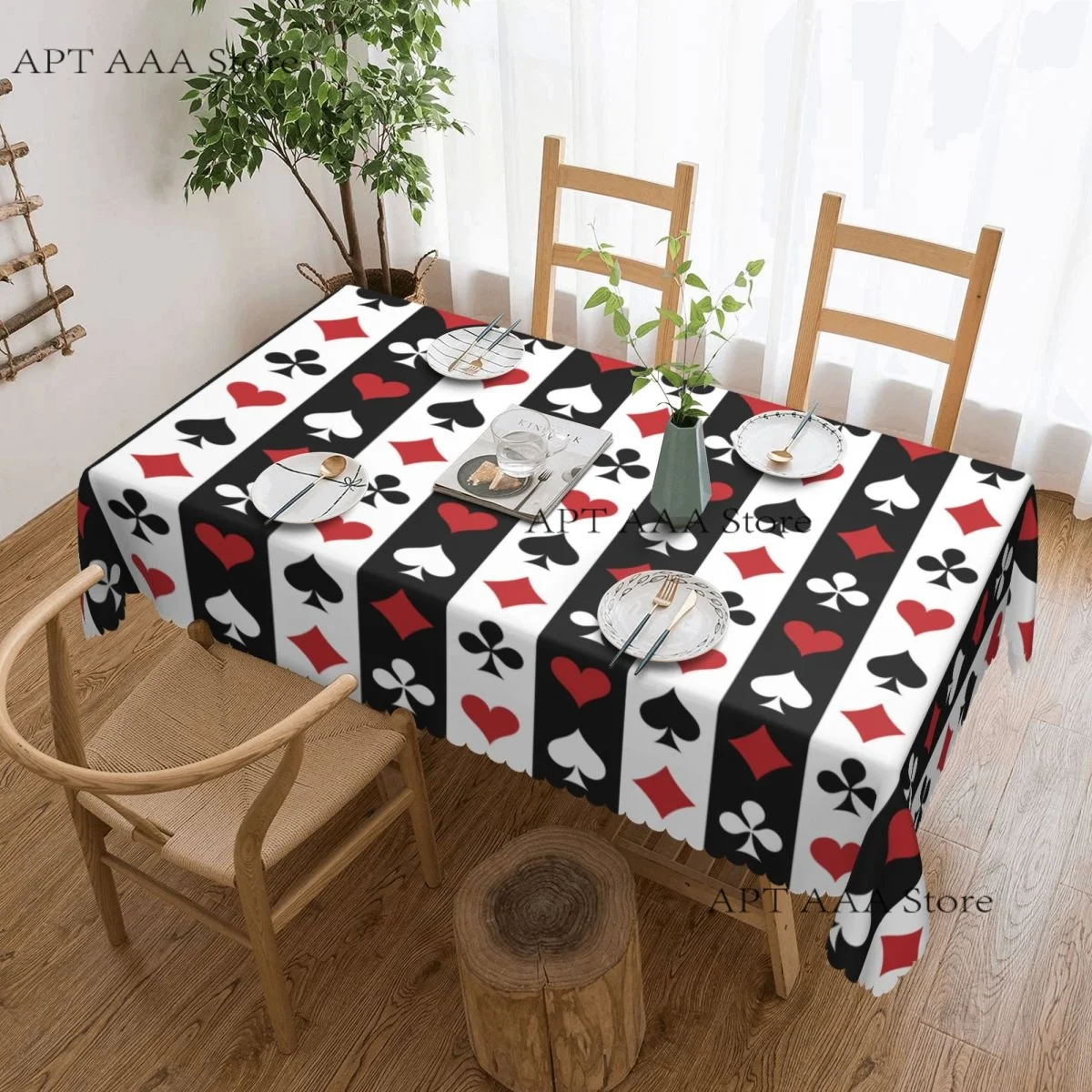 poker-red-black-alice-in-wonderland-anti-stain-tablecloth-rectangular-party-classic-waterproof