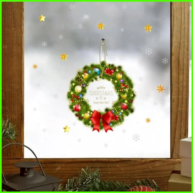 Quality PVC Decals Glass Sticker for Festive Home Decor Easy to Clean & Maintain