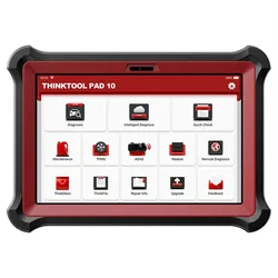 2023 THINKCAR ThinkTool Pad 10 Scanner thinktool pad10 Full System Diagnose Tool 34+Reset Service ECU Coding Auto Tools