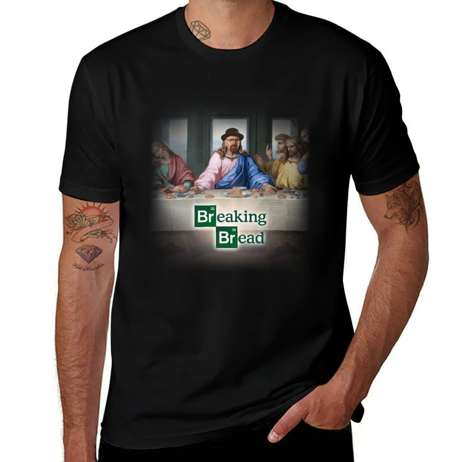 Breaking Bread - Breaking Bad the last supper T-Shirt Lightweight Print T-Shirt
