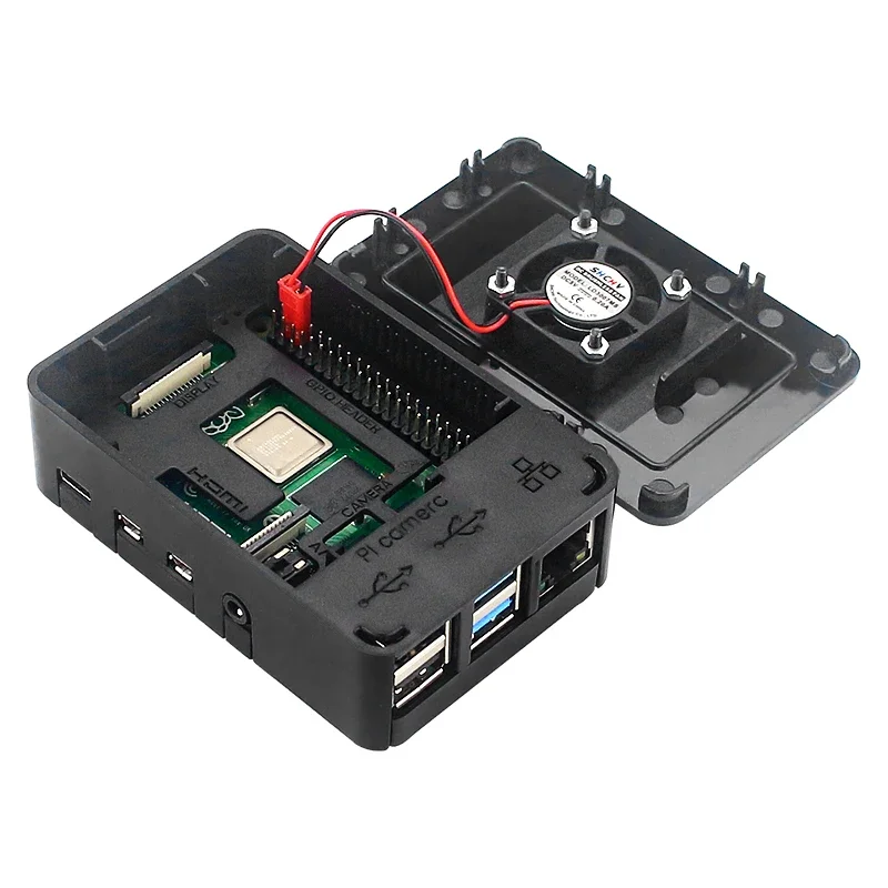 Raspberry Pi 4 Model B 8G 4G 2G 1 GB RAM Case Fan Heat Sinks   Power Adapter Optional 32 64 128 GB TF Card for RPI 4