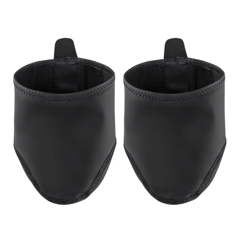 

1Pair Cycling Shoe Covers Windproof Warm Half Cover -L Anti-Slip Waterproof Overshoes Shoes Cover for Cycling