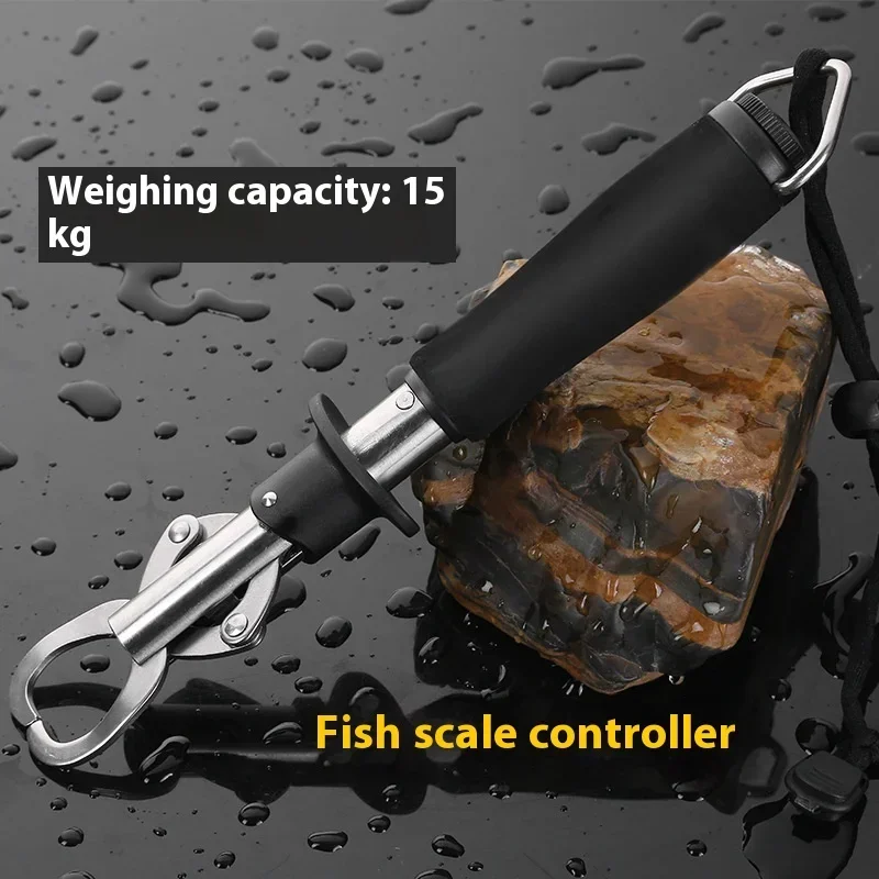 Professioneller Fischgriff-Lippenfänger, Klappzange, rostfrei, 304 Edelstahl, tragbarer Fischcontroller, Angelausrüstung