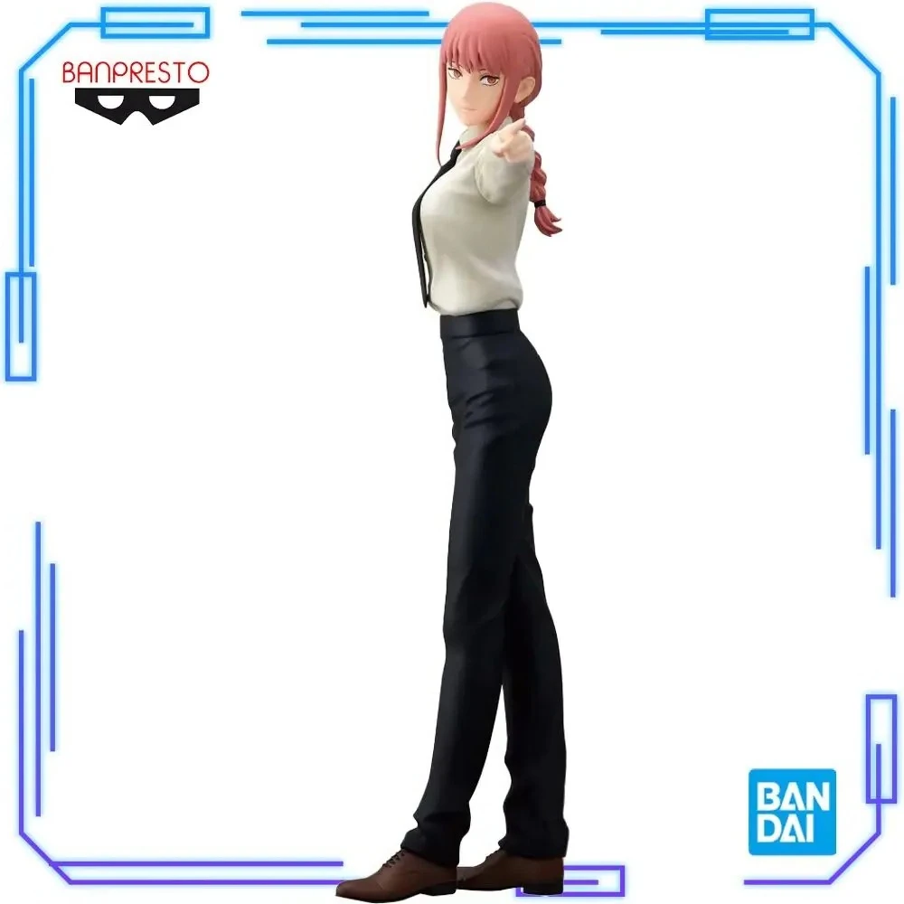 

In Stock Bandai Original Genuine Banpresto Anime Chainsaw Man Glitter&Glamours Makima 23cm Collections Model Toy Figures Gift