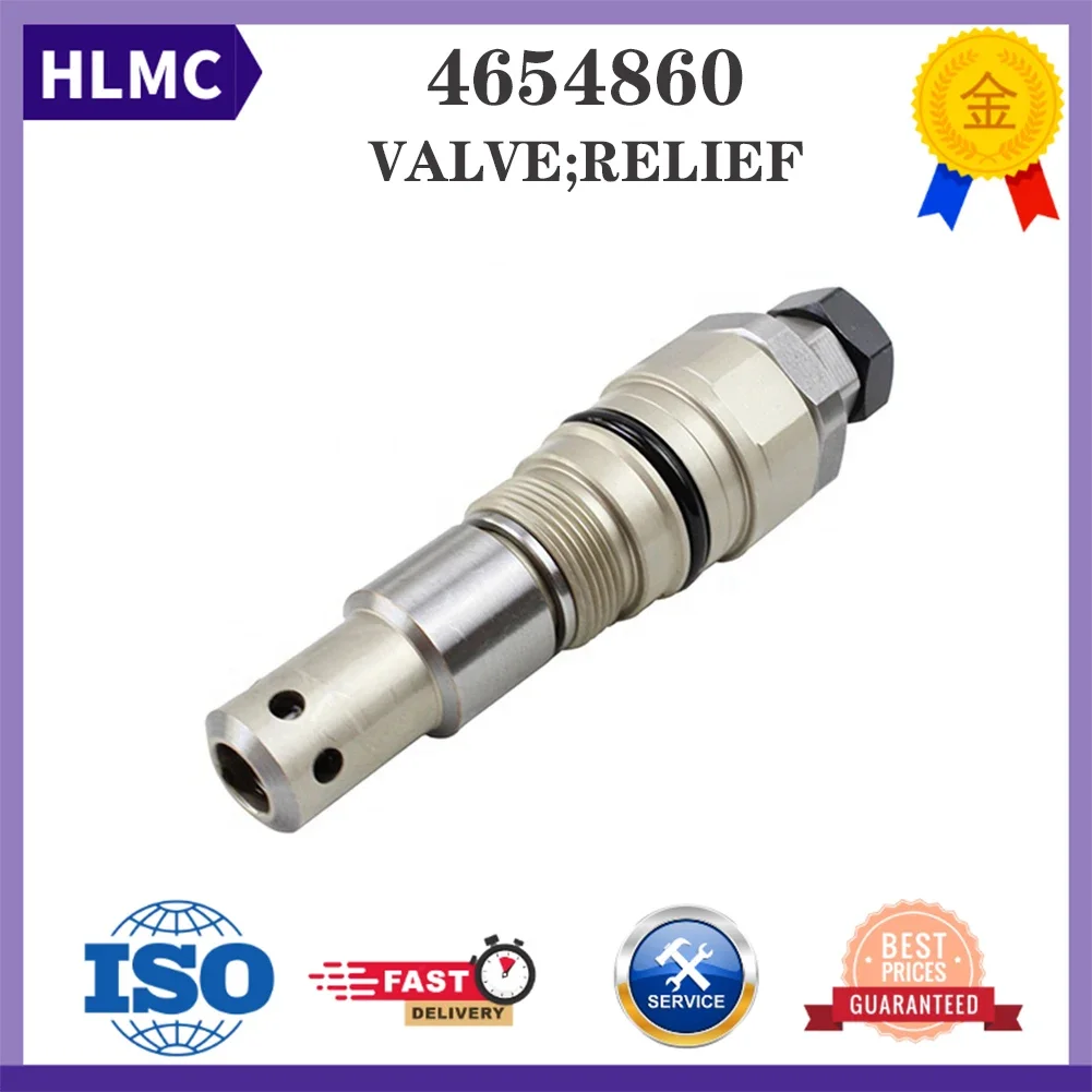 4654860 Hydraulic Parts Main Relief Valve Excavator ZX330-3 ZX330-3-HCMC ZX350-3-AMS ZX350H-3 ZX350K-3 ZX350LC-3 3754D 350DLC