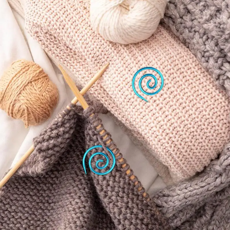 Spiral Cable Knitting Needle Metal Circular Needles Cable Needle Kit Shawl Pin And Knitting Accessory Needle Knitting Tool For