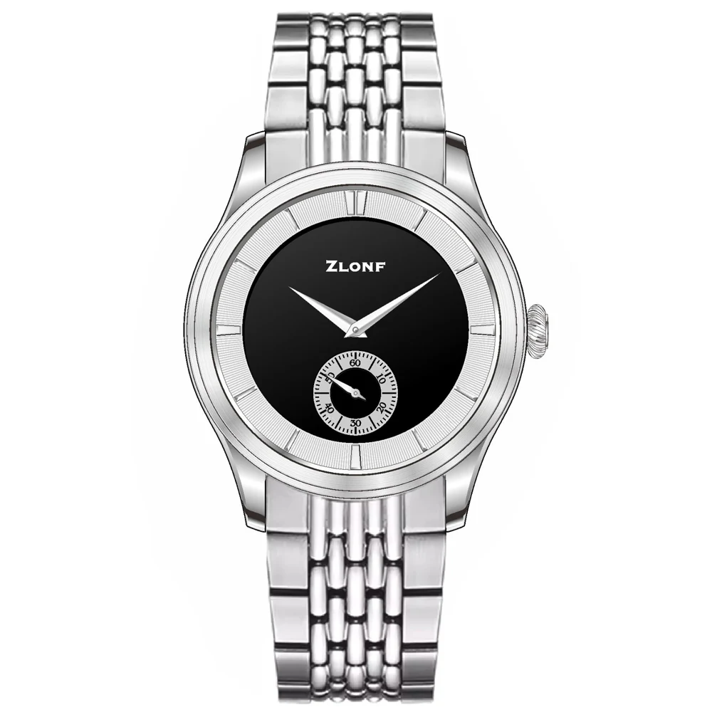 Reloj de moda vintage con esmalte negro, reloj mecánico de cuerda manual para hombre, reloj de pulsera de metal, clásico, resistente al agua, Reloj Hombre Merkur