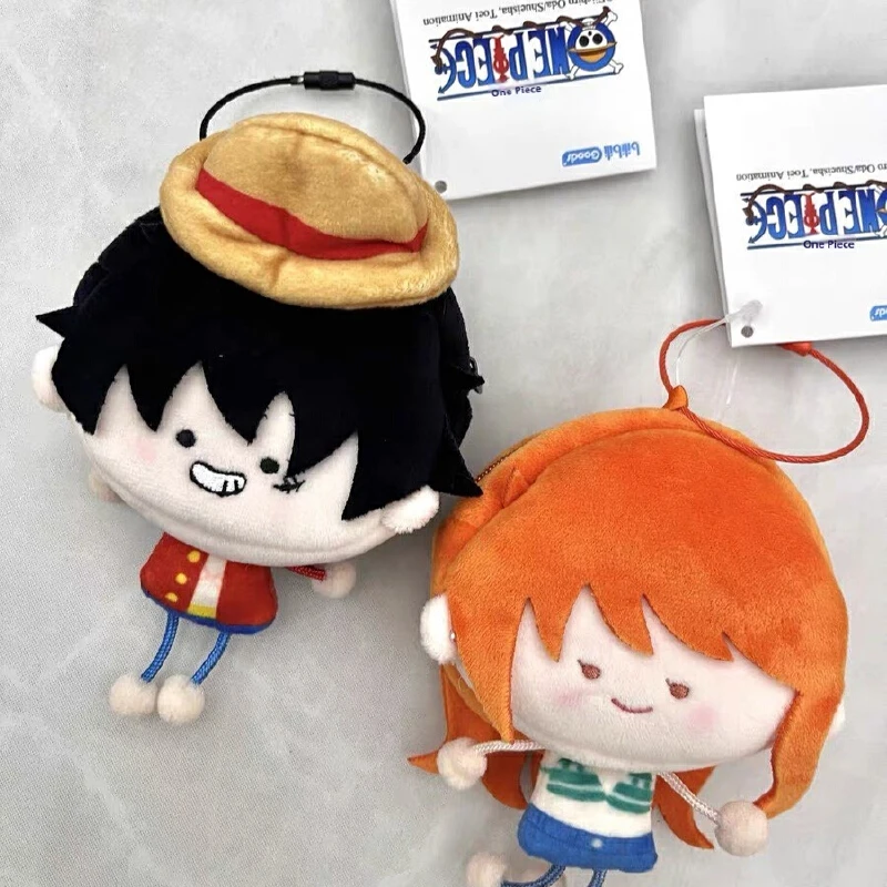 สินค้าใหม่ ของเล่นตุ๊กตาการ์ตูนวันพีซ ซีรีส์สติ๊กแมน ลูฟี่ หมวกฟาง กระเป๋าใส่เหรียญ ของขวัญเพื่อน พวงกุญแจ จี้ห้อยกระเป๋า