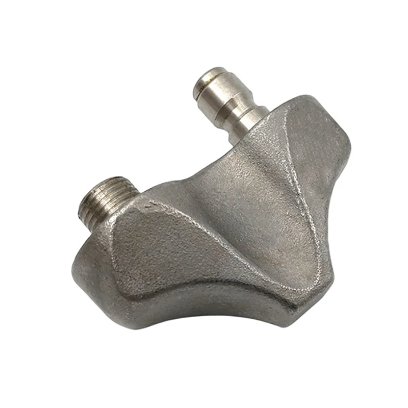 SHGO U-Shaped Adapter for High Pressure Sewer Cleaning Nozzle - Pipe Cleaning Drain Line Flushing Tool Metal