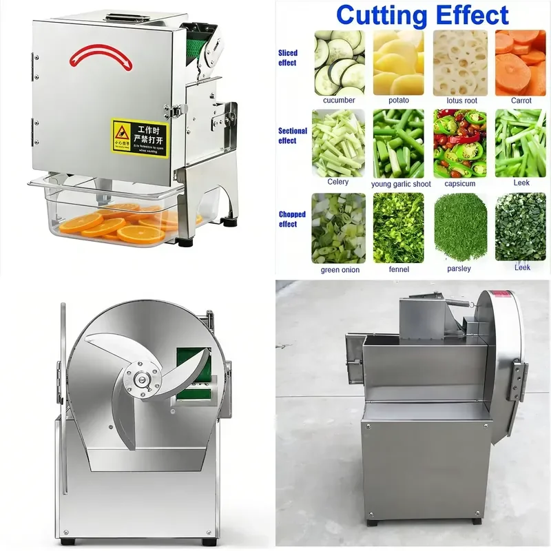 Commercial Multifunctional Electric Small Vegetable Cutter for Cutting Onions Chives Millet Peppers Celery