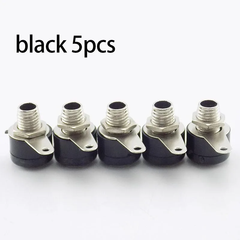 4mm Plug Female Insert Connector Banana Socket Female Male Set Connector Nickel Plated DIY Connectors C4